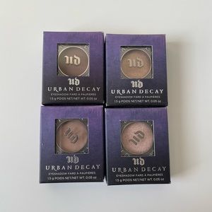 Urban decay eyeshadows - Set of 4 (Buck, HaLf Baked, Naked, Midnight Cowgirl)